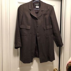 Chanel purple blazer